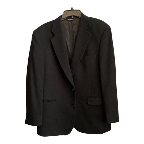 Brooks 346 Navy Wool Sport‎ Coat Blazer 44R - Picture 1 of 3